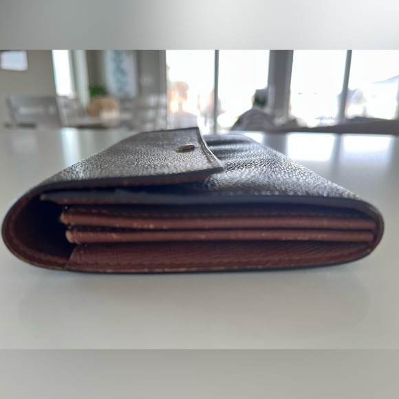 Louis Vuitton Monogram Sarah Wallet with Crossbody WOC Chain & Insert Included - Picture 6 of 16